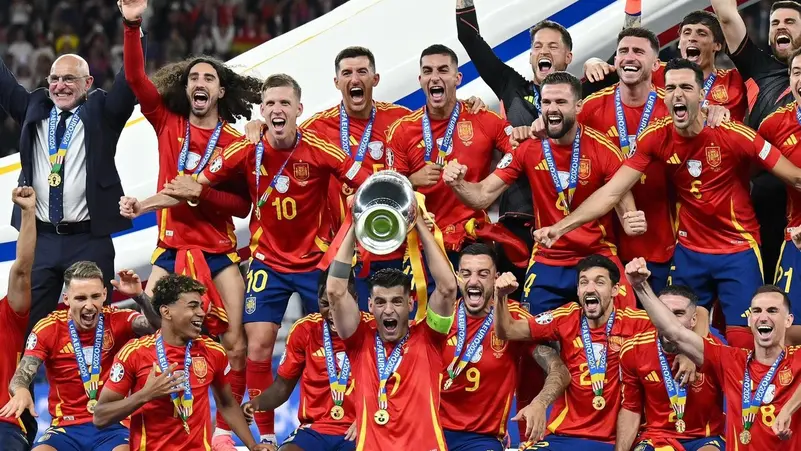تتويج إسبانيا بكأس أوروبا 2024