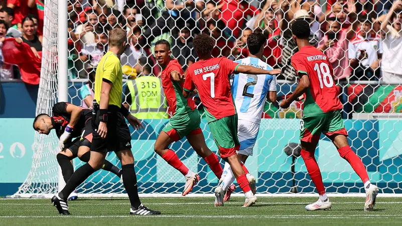 منتخب المغرب يفوز على الأرجنتين