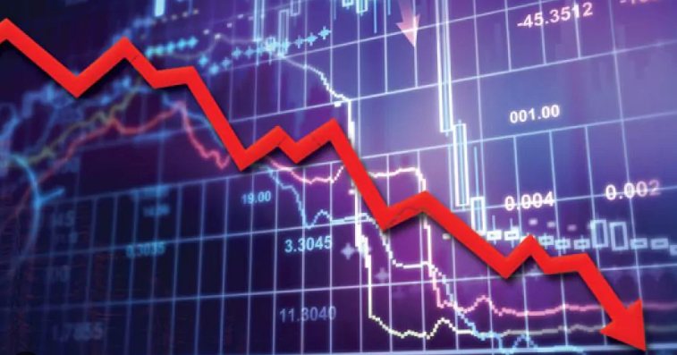 هبوط اسعار الأسهم