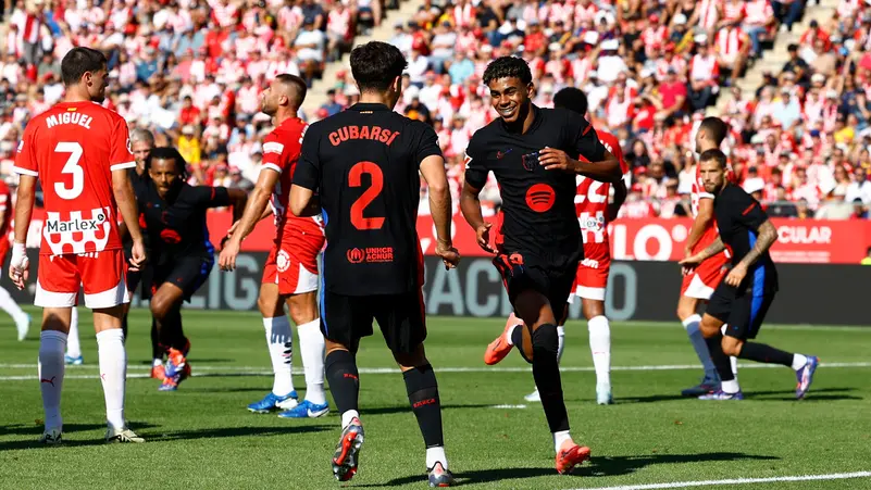 برشلونة استعرض في شباك جيرونا