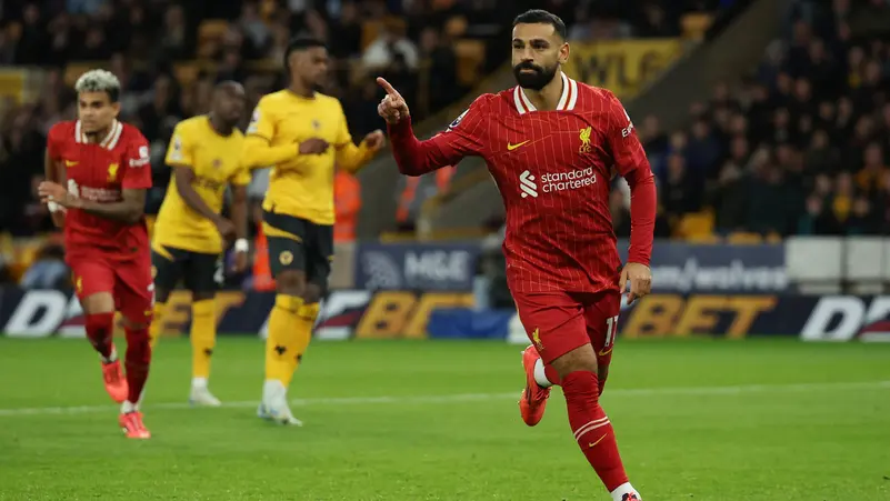 محمد صلاح يقود ليفربول للفوز على وولفرهامبتون في الدوري الإنجليزي