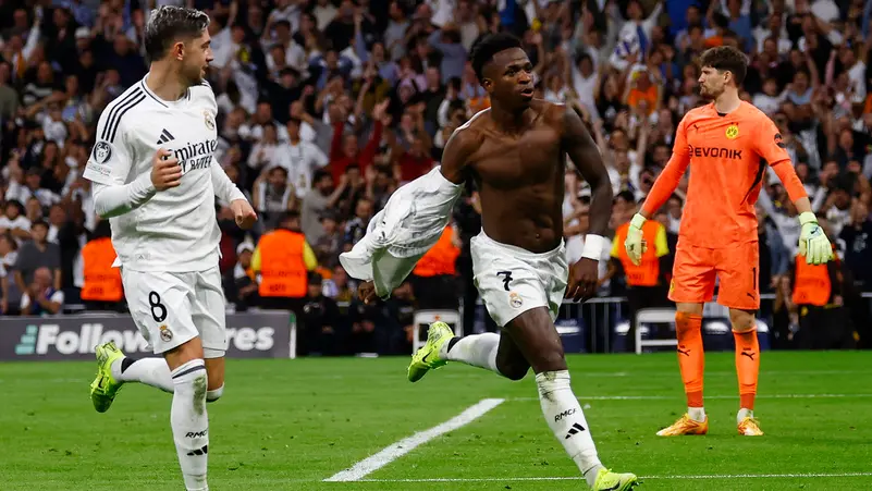 فوز ساحق لريال مدريد على بوروسيا دورتموند في دوري الأبطال بنتيجة 5-2