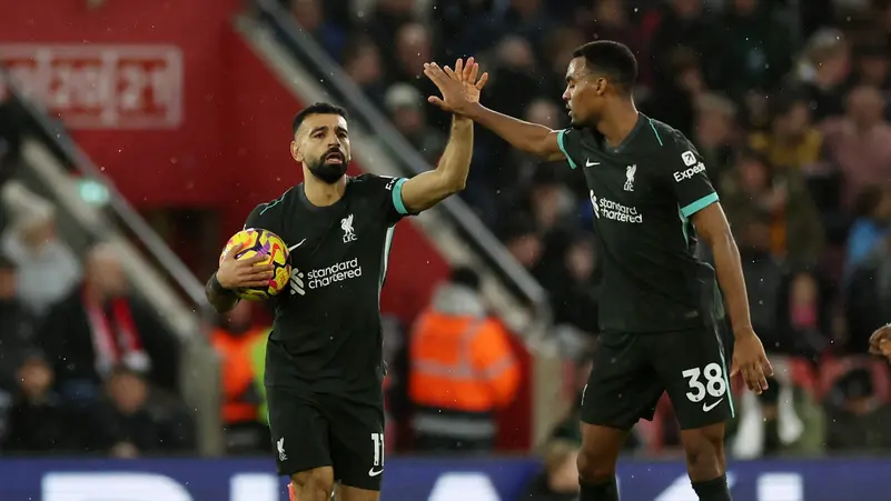 تفوق ليفربول على ساوثهامبتون بنتيجة 3-2