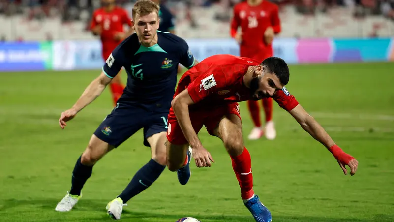 نتيجة مباراة البحرين وأستراليا في تصفيات كأس العالم 2026