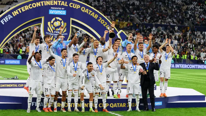 تتويج ريال مدريد بلقب كأس القارات للأندية في مباراة ضد باتشوكا