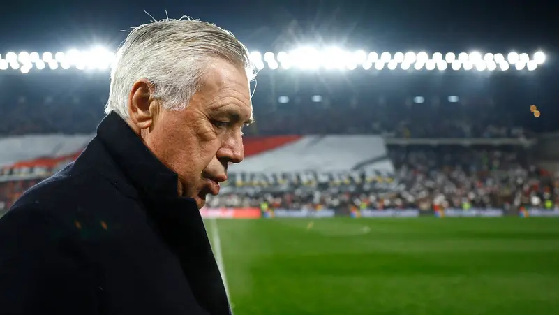 رد فعل أنشيلوتي على تعادل ريال مدريد في مباراة رايو فايكانو