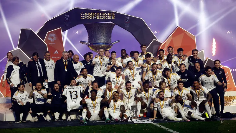 ريال مدريد يبدأ مشواره في كأس السوبر الإسبانية بلقاء ريال مايوركا في الدور نصف النهائي