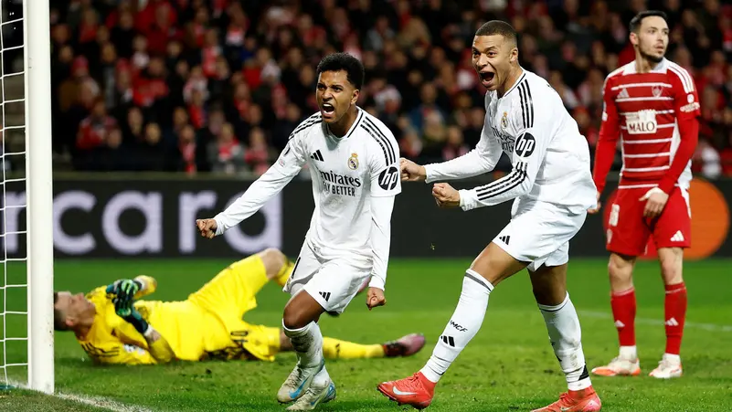 فوز ريال مدريد على بريست وضمان تأهله للمصنفين في قرعة الدور الفاصل