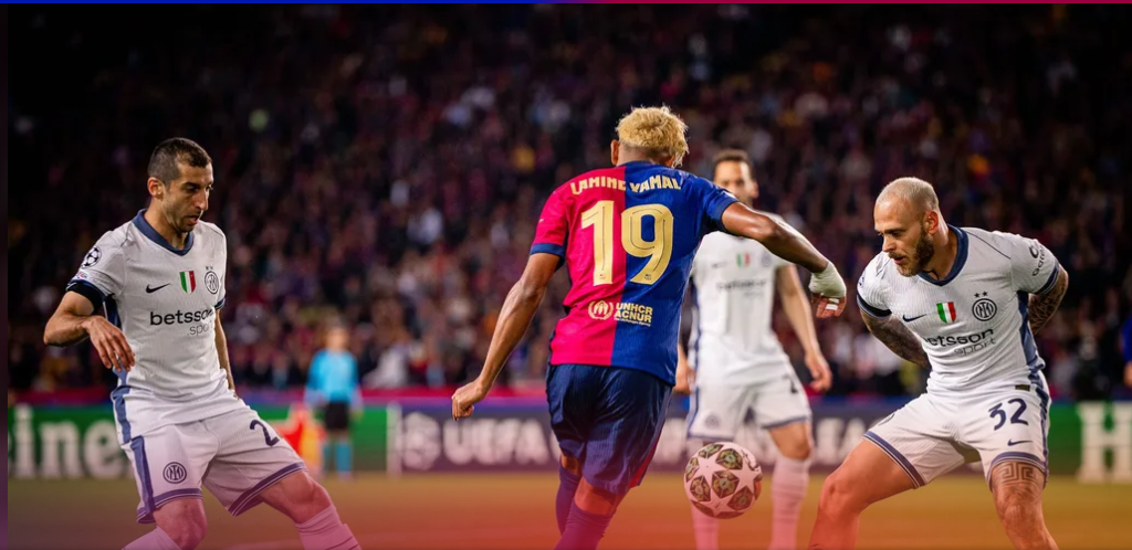 إنتر ضد برشلونة دوري أبطال أوروبا: تعادل مثير