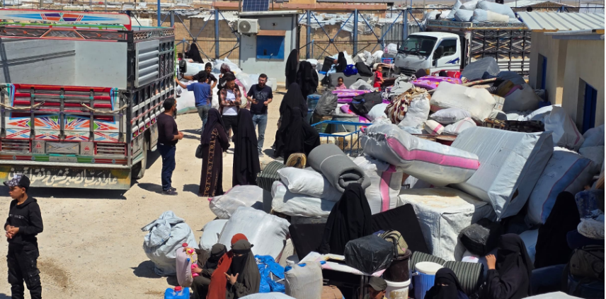 عودة النازحين العراقيين إلى مناطقهم الأصلية