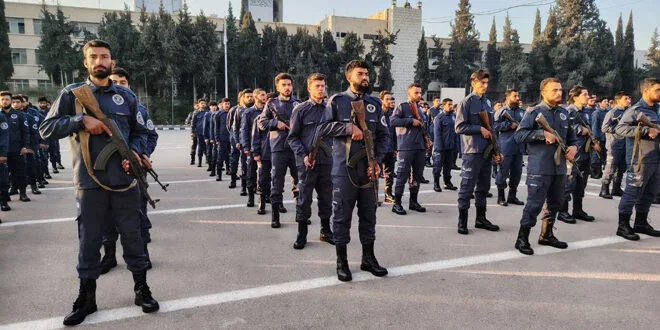 دفعة جديدة من قوات الشرطة في دمشق