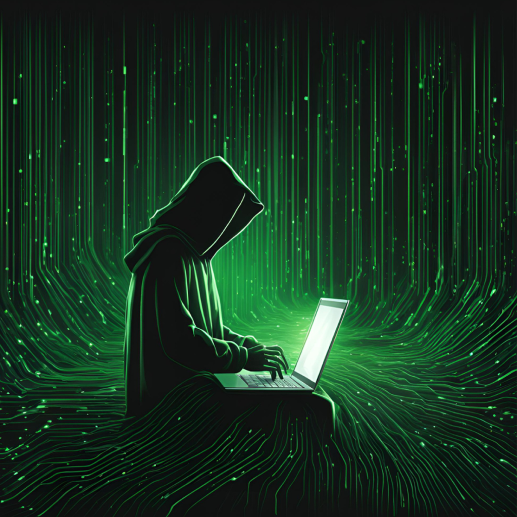 ai generated, malware, hacker, hacking, security, ransomware, virus, internet, cyber, computer, hack, protection, data, technology, password