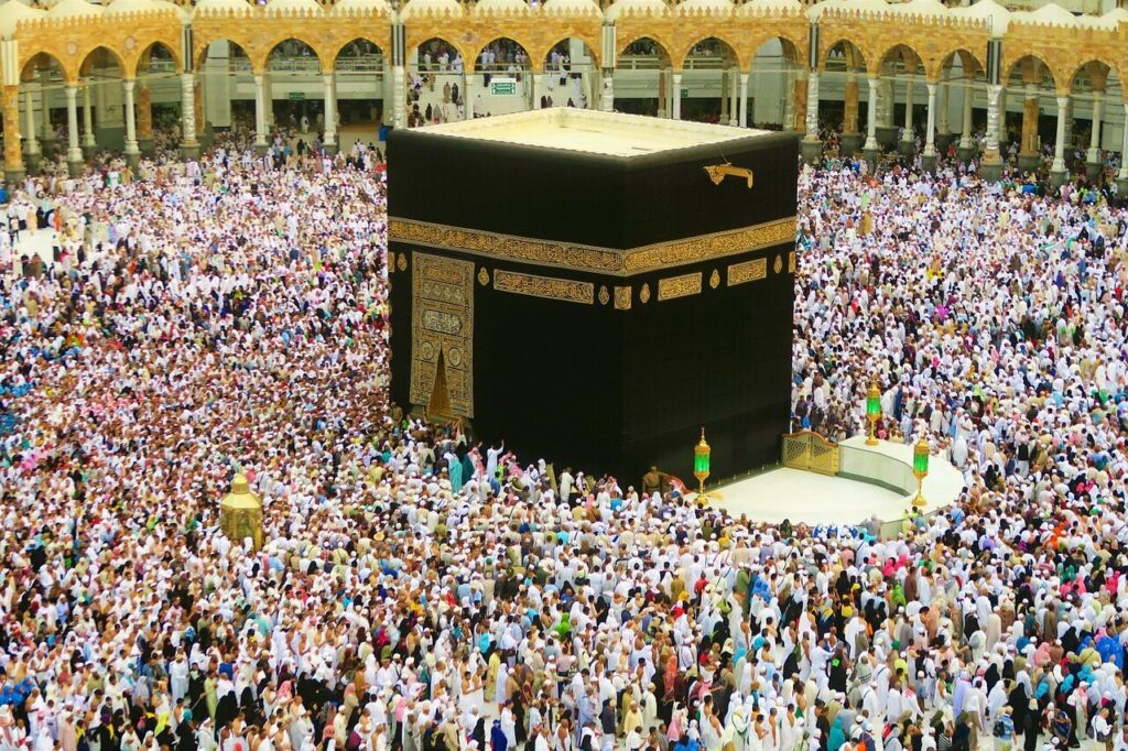 حشود الحجاج في موسم الحج