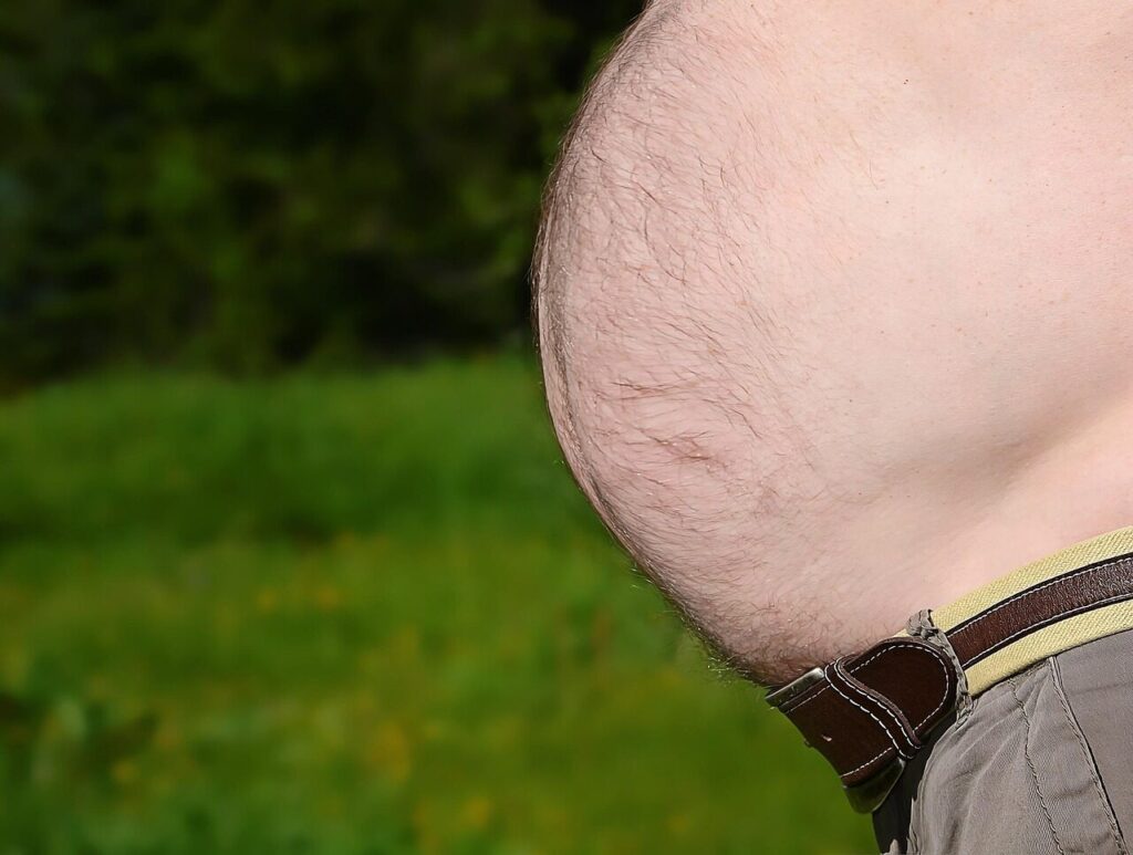 رجل سمين